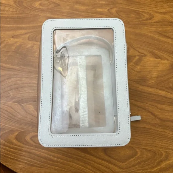 Truffle Clear and Gray Women's Tote Bag - Picture 4 of 6